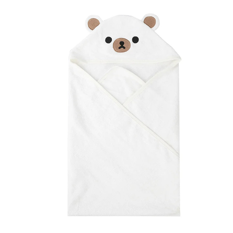 Cozy Wrap Hooded Bath Blanket
