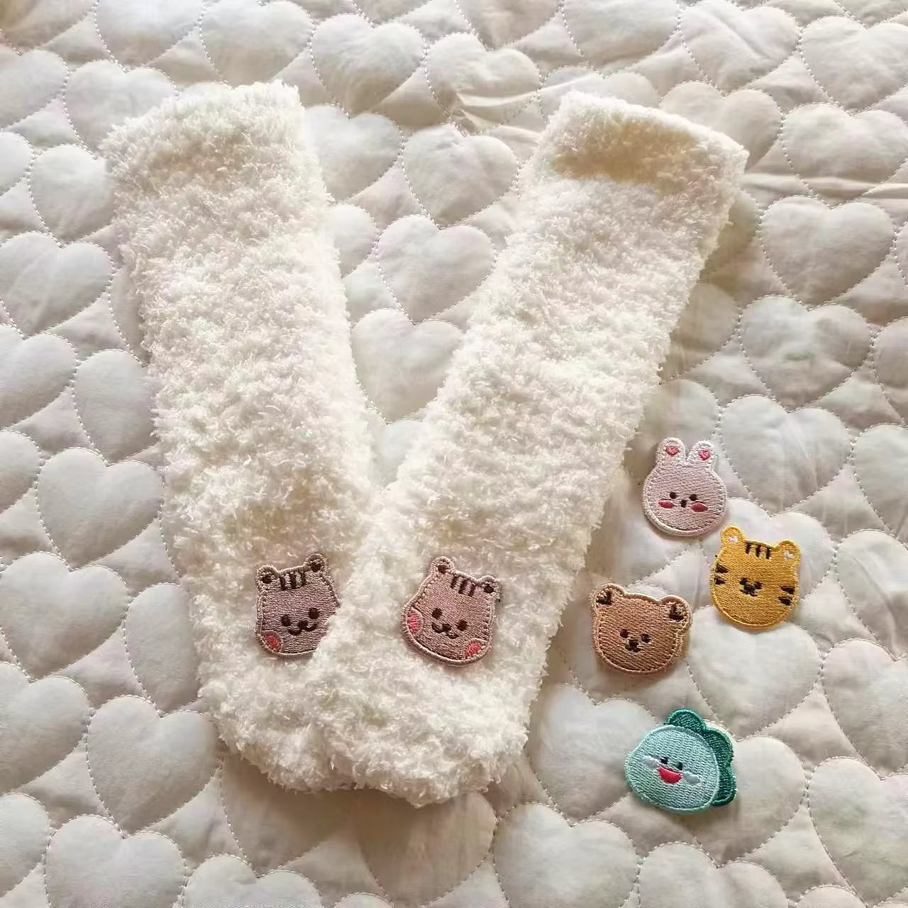 CozyKnee Plush Socks