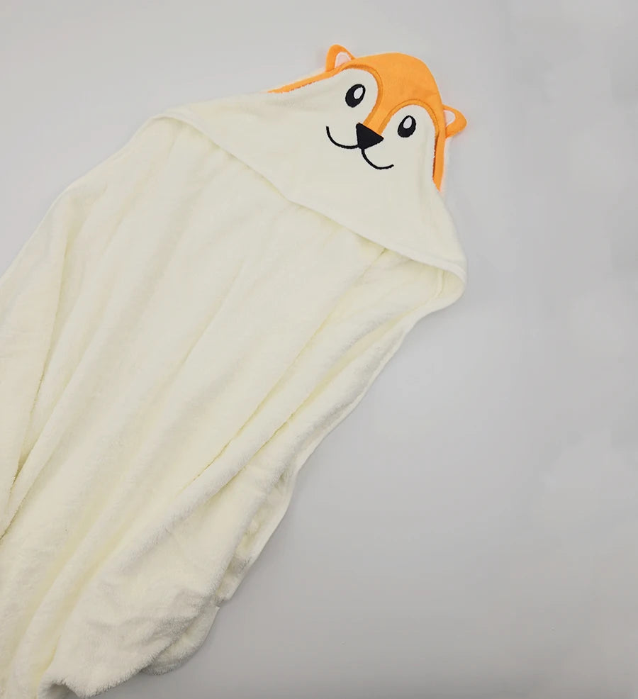 Cozy Wrap Hooded Bath Blanket