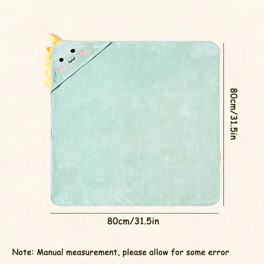 Cozy Wrap Hooded Bath Blanket